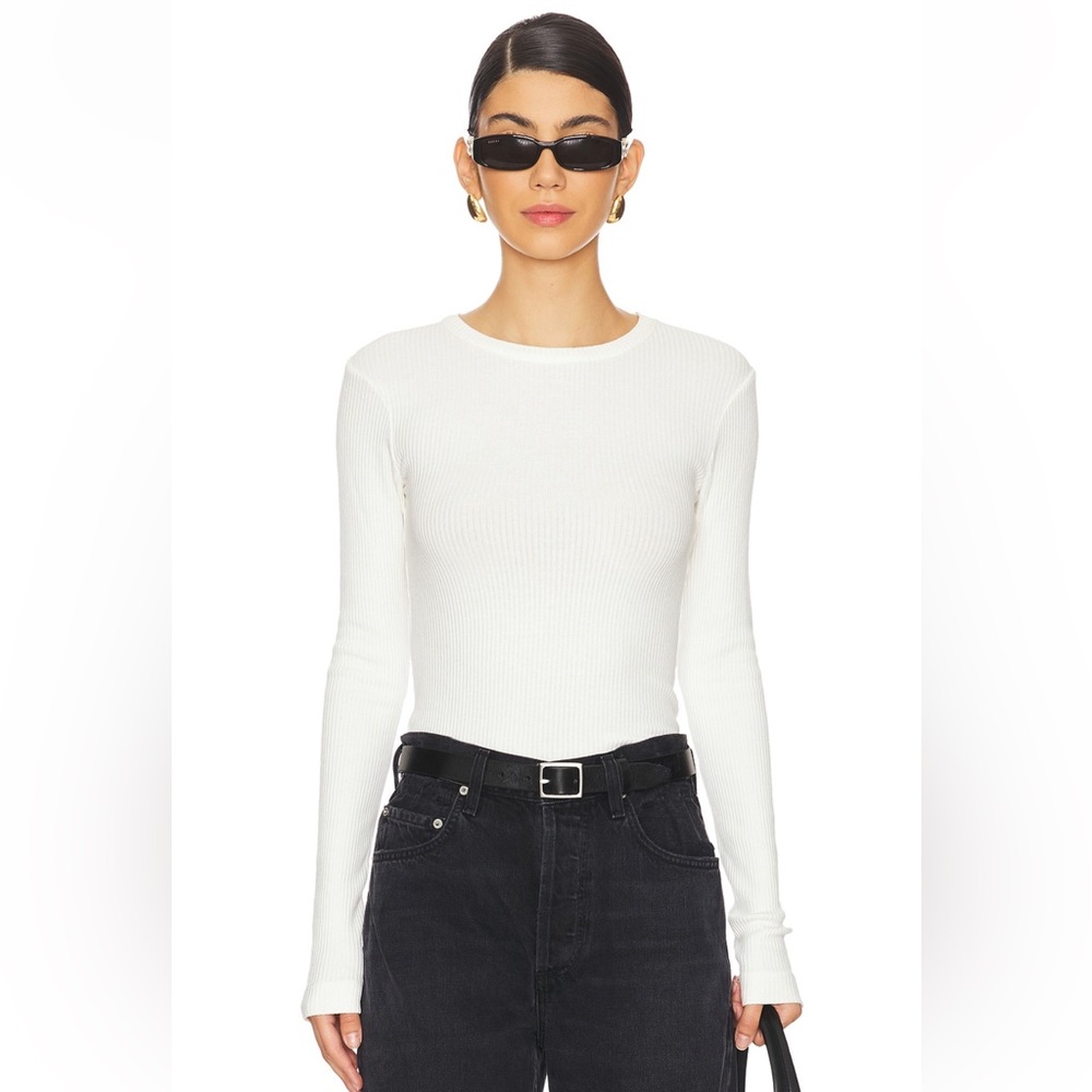 Citizens Of Humanity Ribbed Long Sleeve Tee